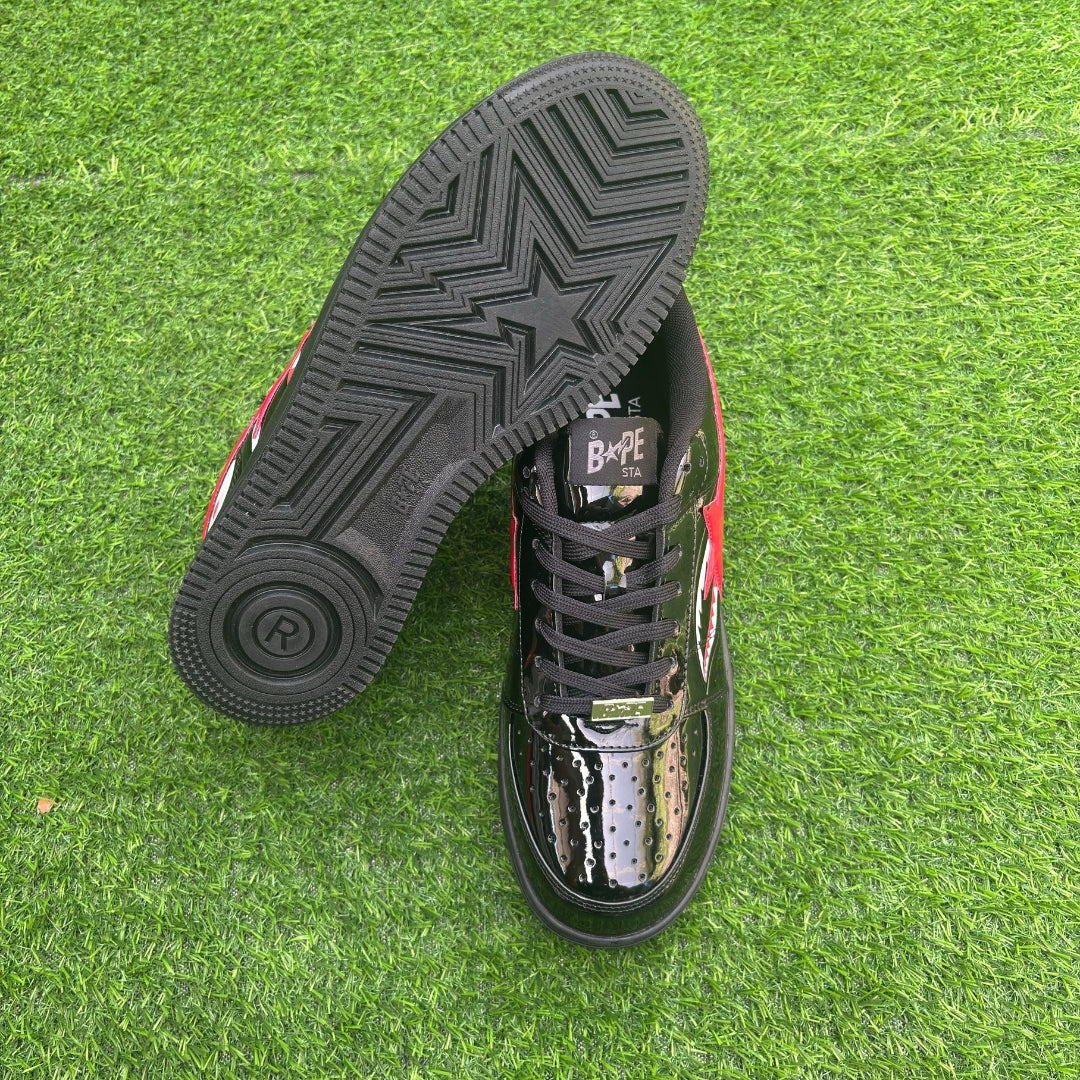 Bape Shark Low Black