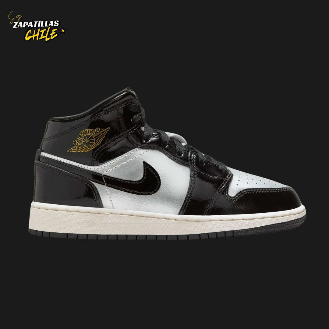 Air Jordan Retro 1 Silver Patent